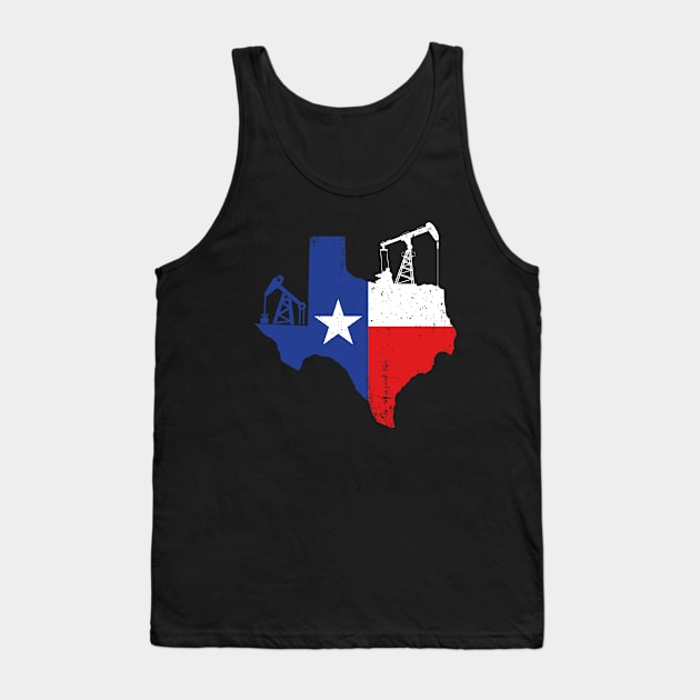 Oil Rigger | Oilfield Worker | Oilman | Texas Tank Top by GreenCraft